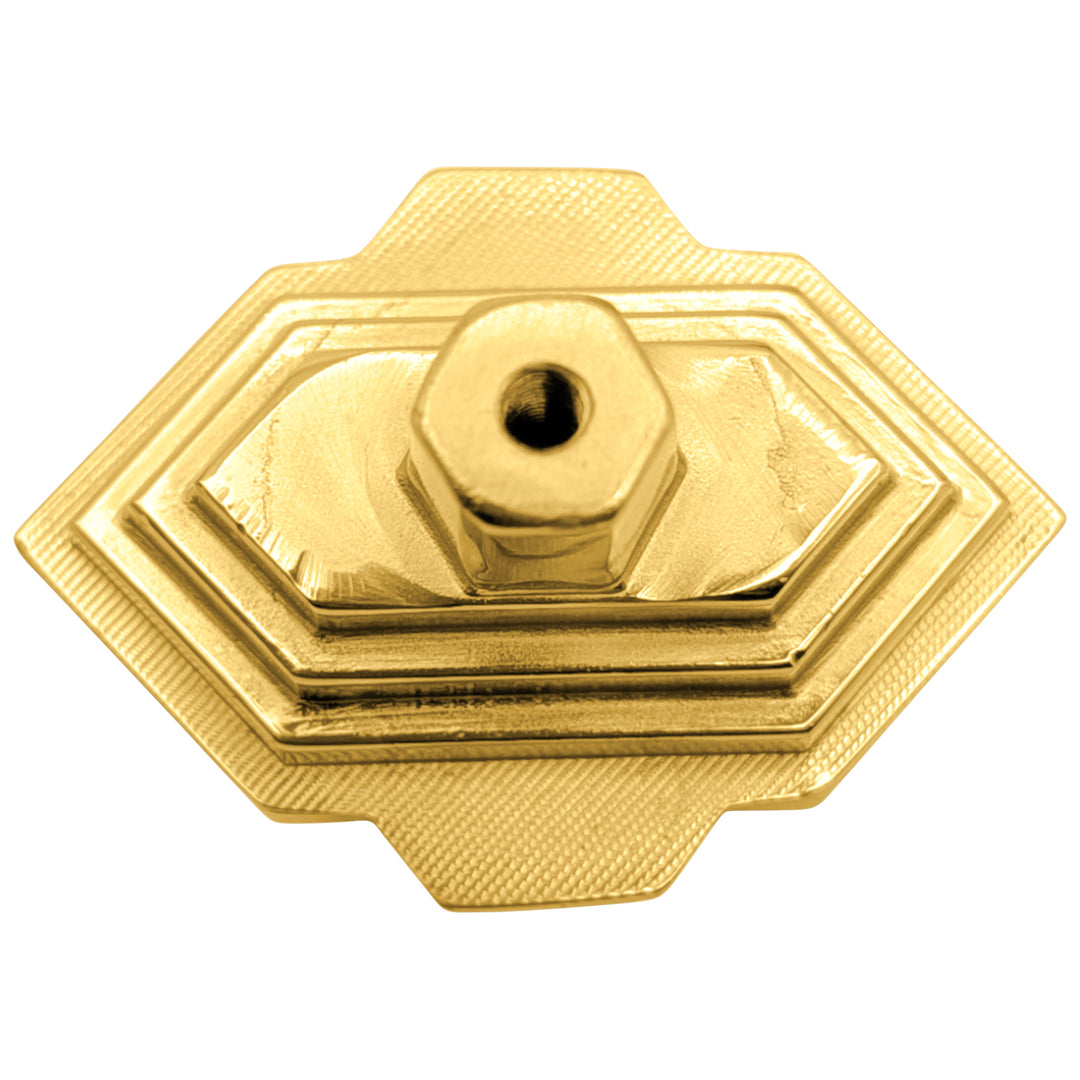 1 1/2 inch Moderne Deco Cabinet Knob (Several Finishes Available)