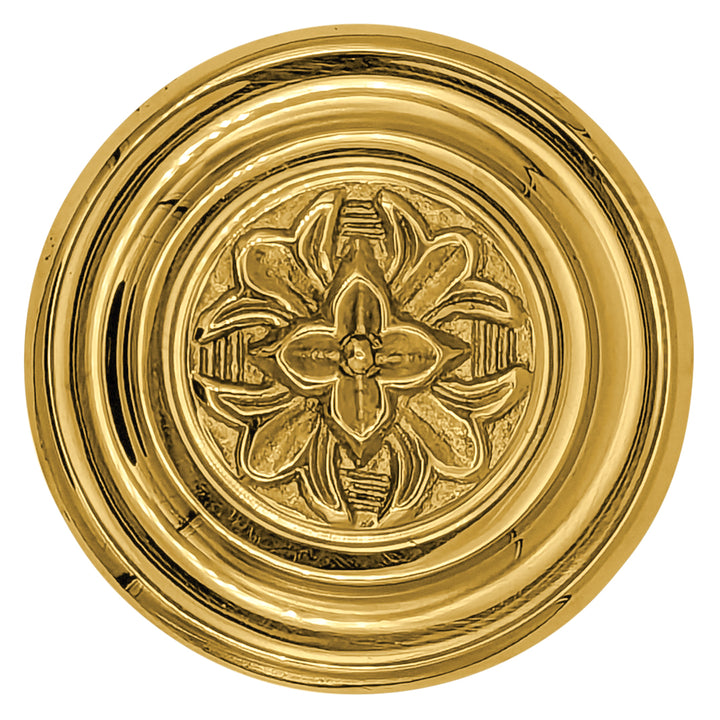 3 3/8 Inch Fleur De Lis French Oversized Knob (Several Finishes Available)