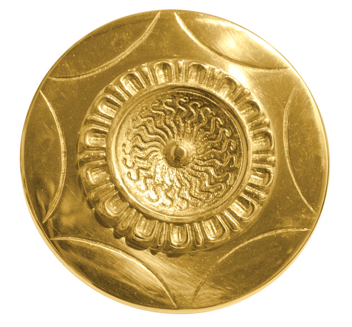 3 1/4 Inch Sundial French Oversize Knob (Several Finishes Available)