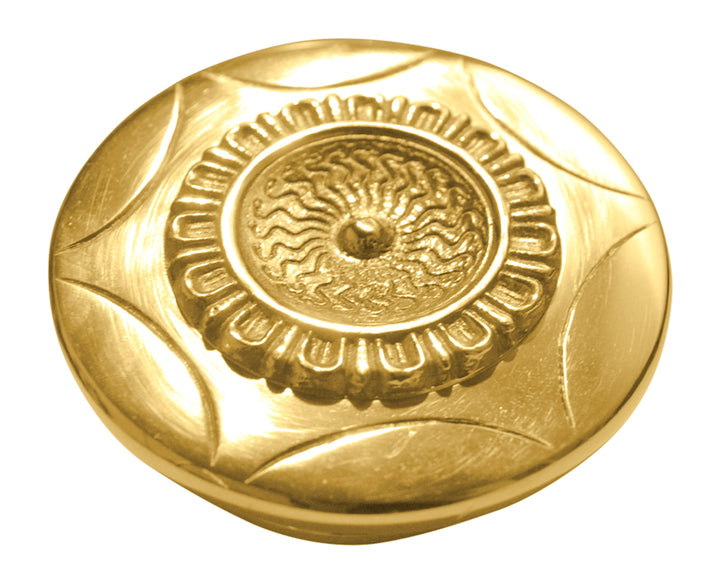 3 1/4 Inch Sundial French Oversize Knob (Several Finishes Available)