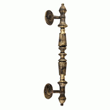 Antique Hardware 15 1/2 Inch Large Solid Brass Door Pull ANTIQUE DOOR PULLS