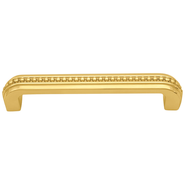 5 inch Overall (4.5 inch C-C) Beaded Signature Cabinet Pull (Several Finishes Available)
