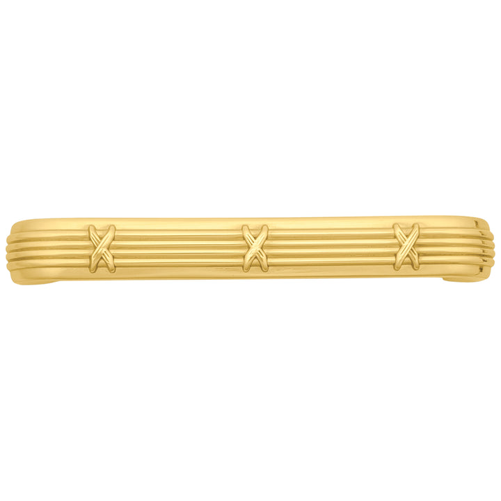 5 inch Overall (4.5 inch C-C) Ribbon & Reed Trellis Cabinet Pull (Several Finishes Available) (Copy) (Copy)