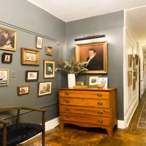 ##Antique Hardware## Holly Plug-In Picture Light