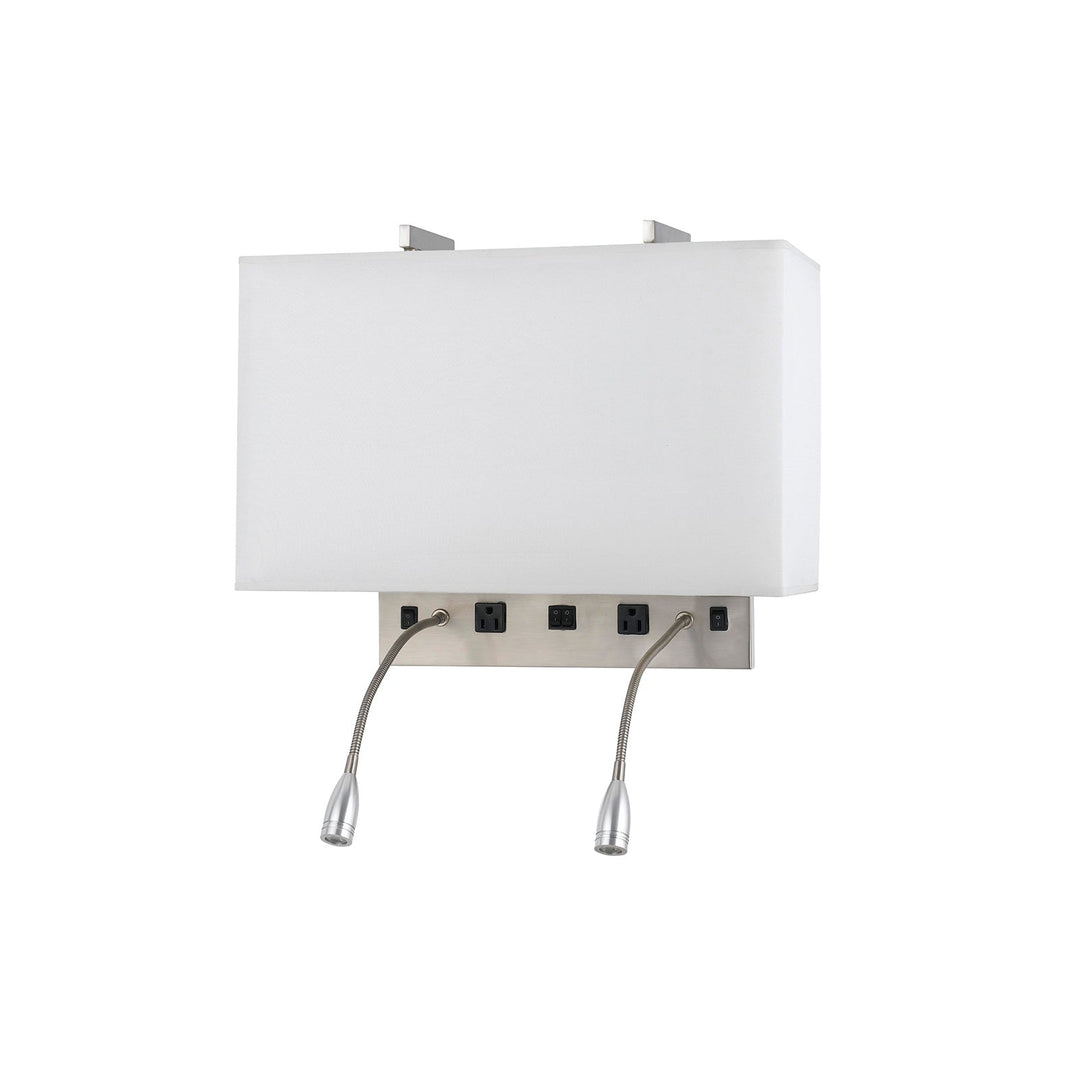 ##Antique Hardware## 60W X 2 WALL LAMP