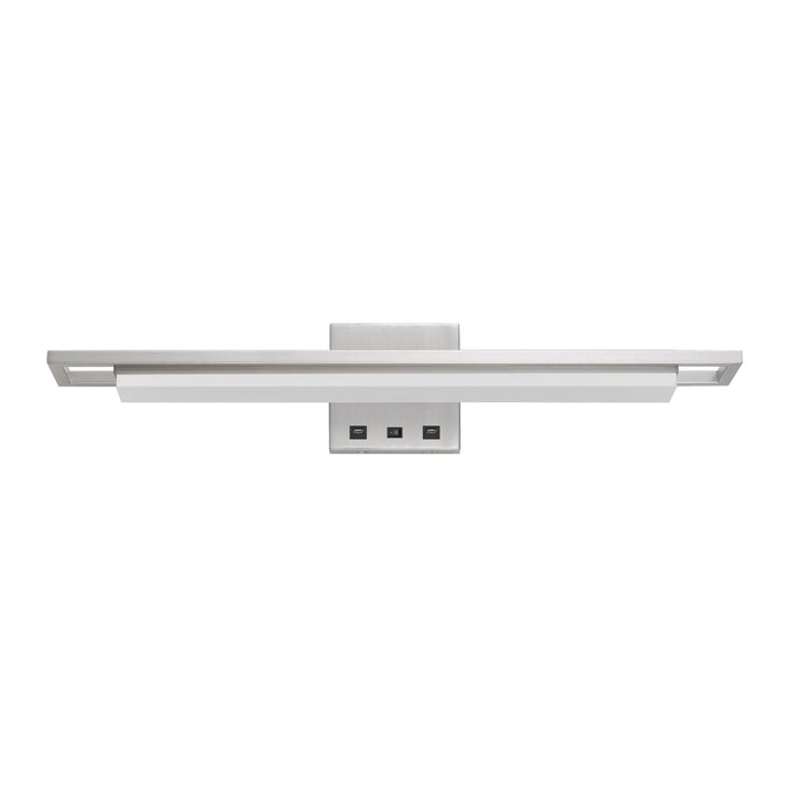 ##Antique Hardware## NEWRY LED METAL OVER THE DESK WALL SONCE WITH 2 USB CHARGING PORTS