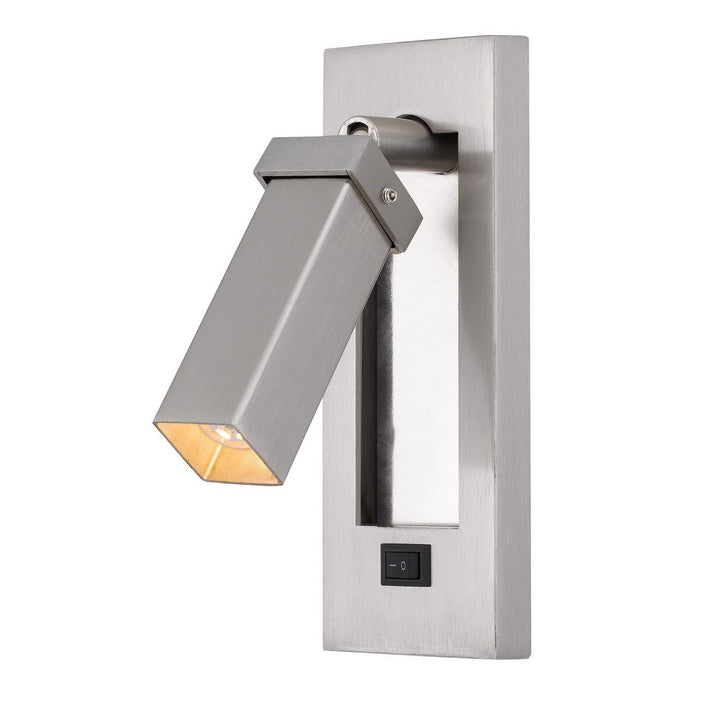 ##Antique Hardware## 3W LED ADJUSTABLE BEDSIDE READING LAMP (BULB INCLUDED)