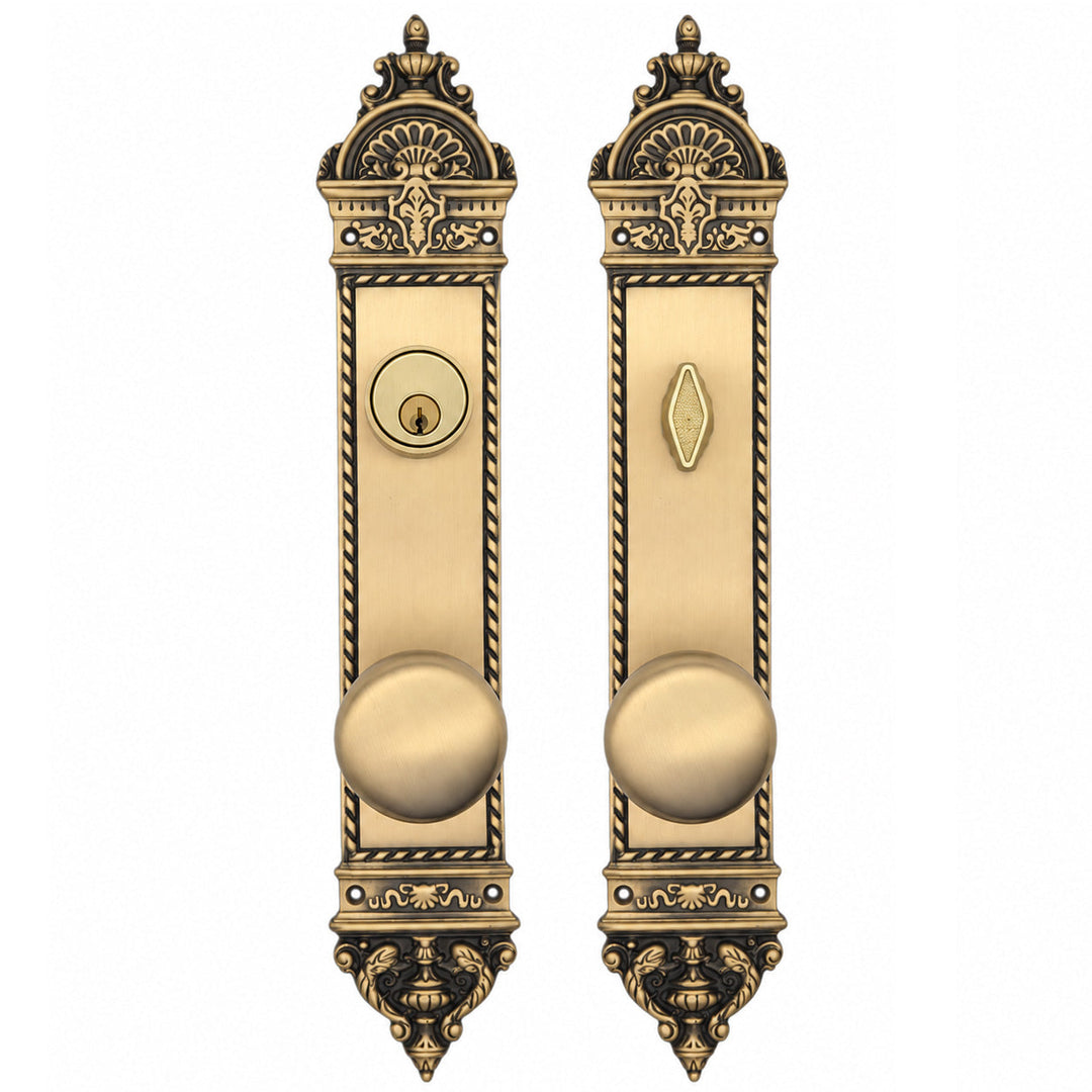 L'Enfant Style Single Door Entryway Set (Several Knob & Finish Options Available)