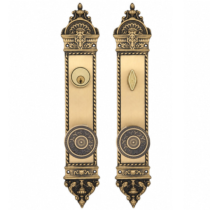 L'Enfant Style Single Door Entryway Set (Several Knob & Finish Options Available)
