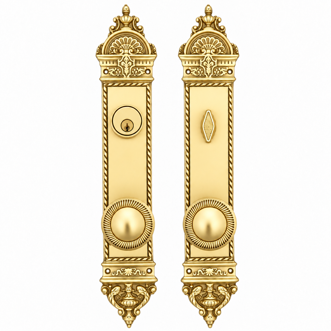 L'Enfant Style Single Door Entryway Set (Several Knob & Finish Options Available)