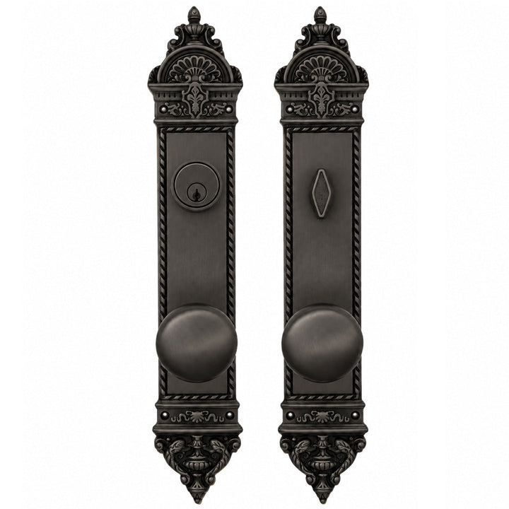 L'Enfant Style Single Door Entryway Set (Several Knob & Finish Options Available)