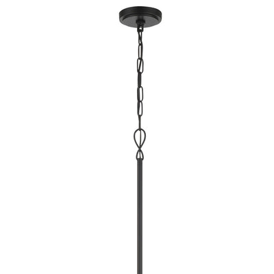 ##Antique Hardware## Mila 15 Light Black Chandelier