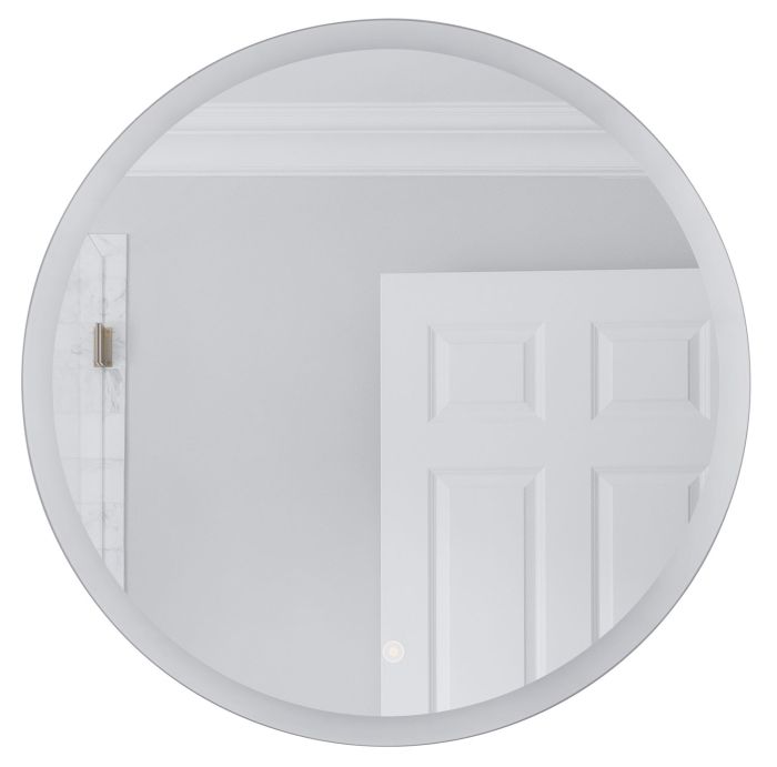 ##Antique Hardware## 28" Round LED Mirror, Defogger & Dimmer, 3000K/4000K/5000K