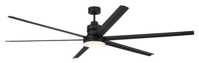 80" Mondo Indoor/Outdoor in Flat Black w/ Flat Black Blades