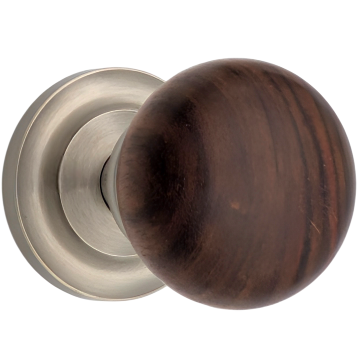 Magnifique™ Classic Door Set with Rosewood Knobs (Several Finishes Available)