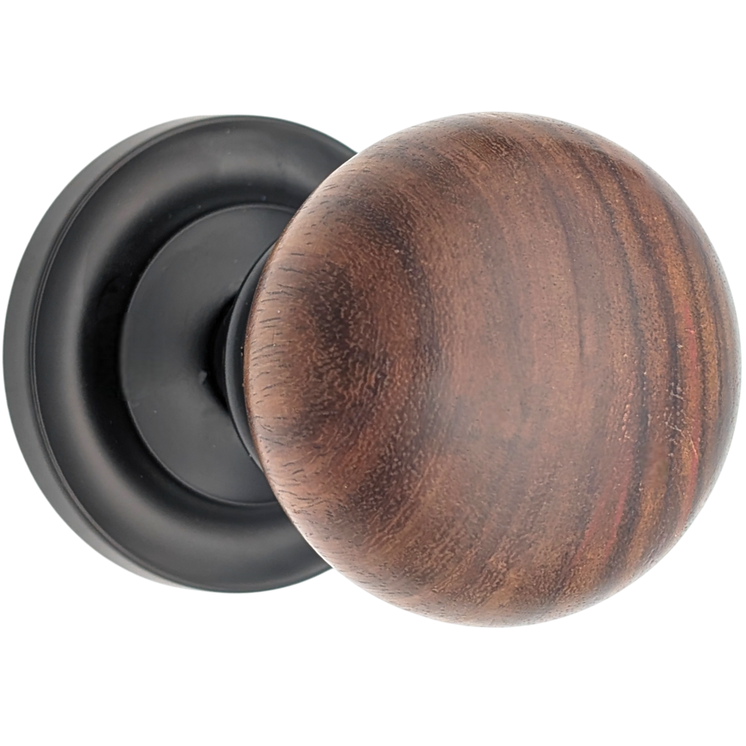 Magnifique™ Classic Door Set with Rosewood Knobs (Several Finishes Available)