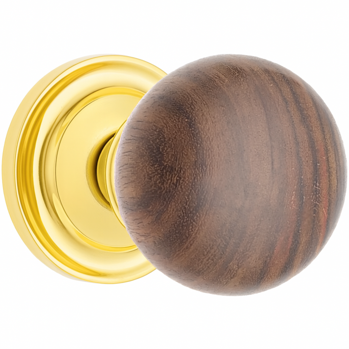 Magnifique™ Classic Door Set with Rosewood Knobs (Several Finishes Available)