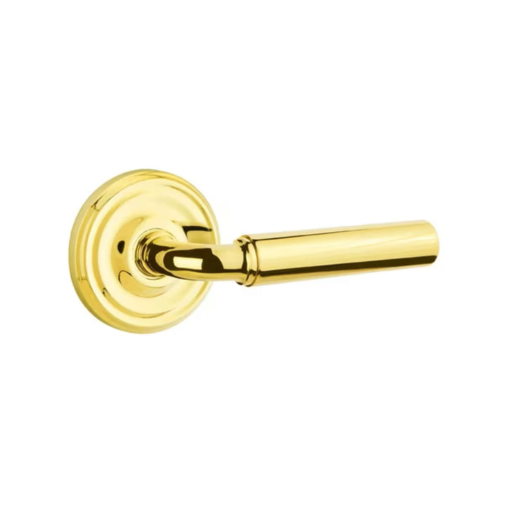 Emtek Solid Brass Manning Lever With Regular Rosette (Several Finishes Available)