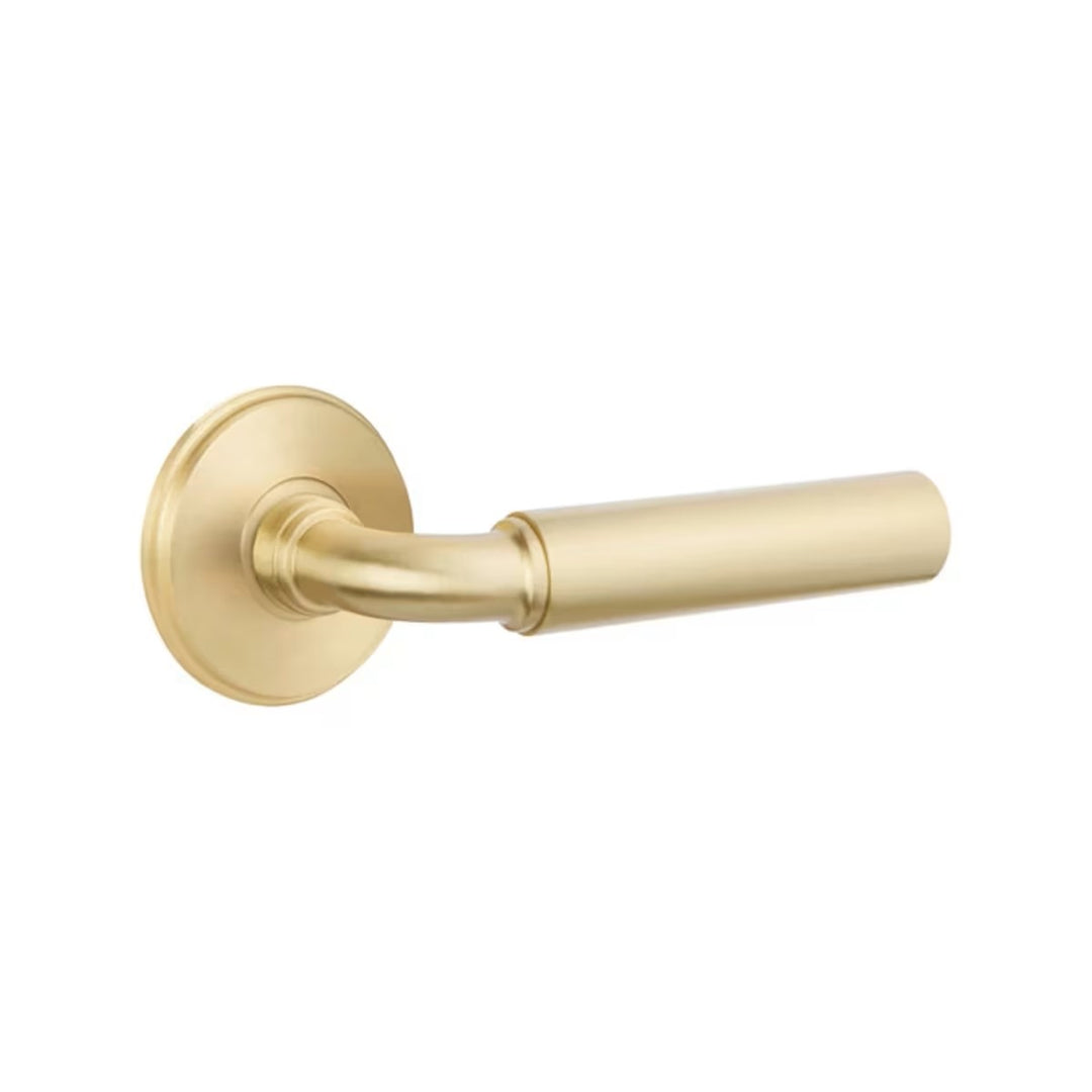 Emtek Solid Brass Manning Lever With Watford Rosette (Several Finishes Available)