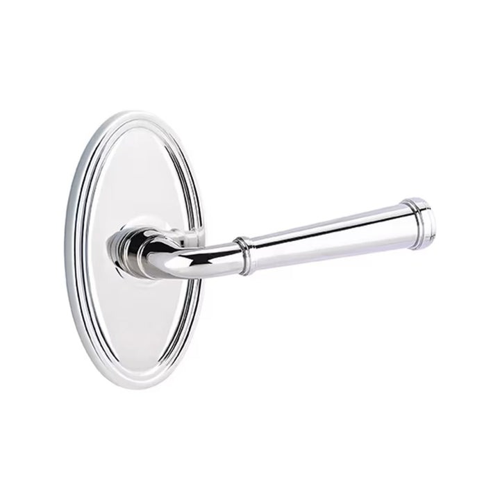 Emtek Solid Brass Merrimack Lever With Oval Rosette (Several Finishes Available)