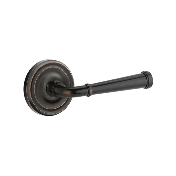 Emtek Solid Brass Merrimack Lever With Regular Rosette (Several Finishes Available)