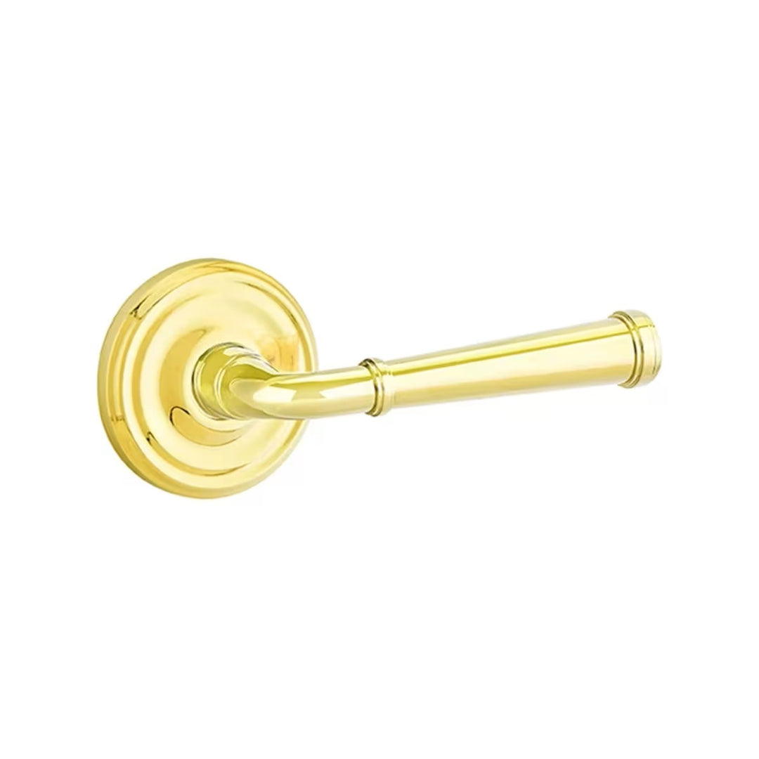 Emtek Solid Brass Merrimack Lever With Regular Rosette (Several Finishes Available)