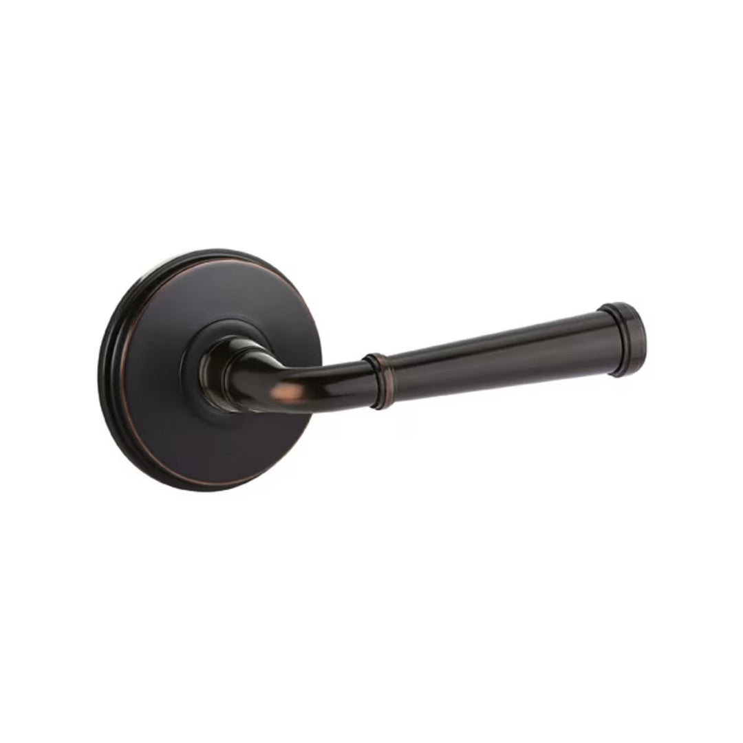 Emtek Solid Brass Merrimack Lever With Watford Rosette (Several Finishes Available)