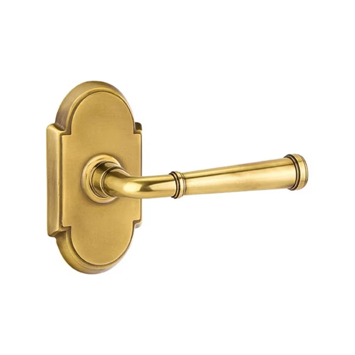 Emtek Solid Brass Merrimack Lever With #8 Rosette (Several Finishes Available)