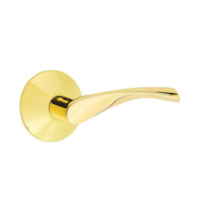 Antique Hardware Emtek Solid Brass Triton Lever With Modern Rosette (Several Finish Options) EMTEK LEVER DOOR KNOB