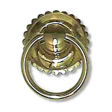 Antique Hardware 1 3/4 Inch Diameter Solid Brass Ring Pull RING PULL