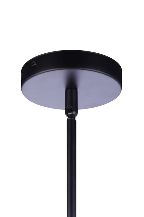 ##Antique Hardware## Drama LED Mini Pendant in Flat Black