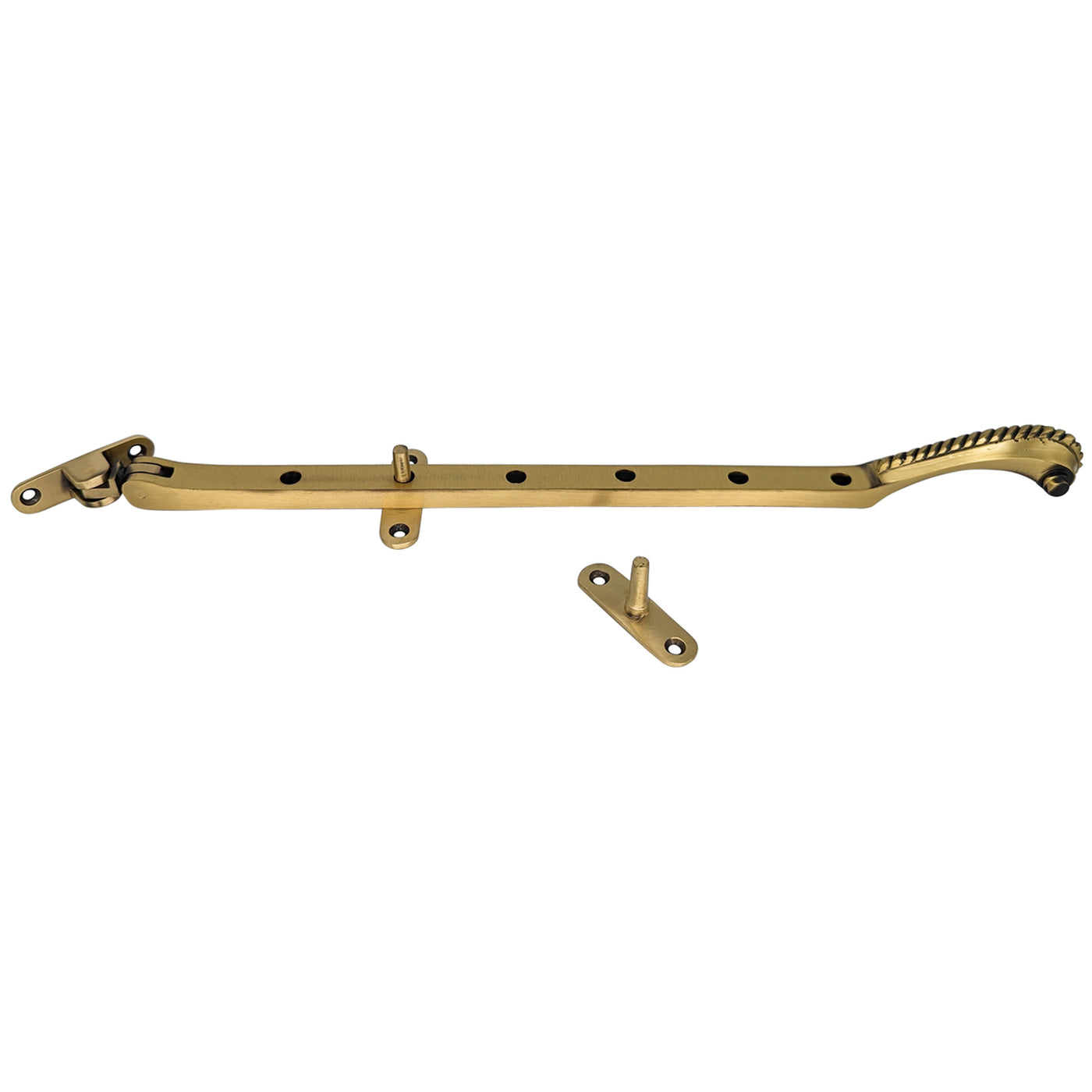 12 Inch Georgian Rope Casement Window Stay (Several Finishes Available)