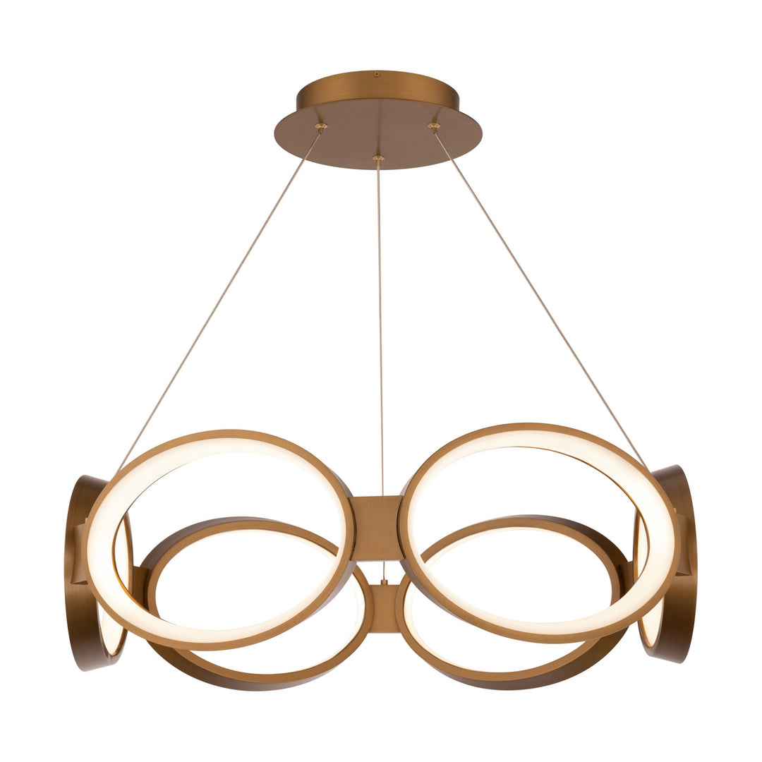 ##Antique Hardware## Solitaire LED Chandelier