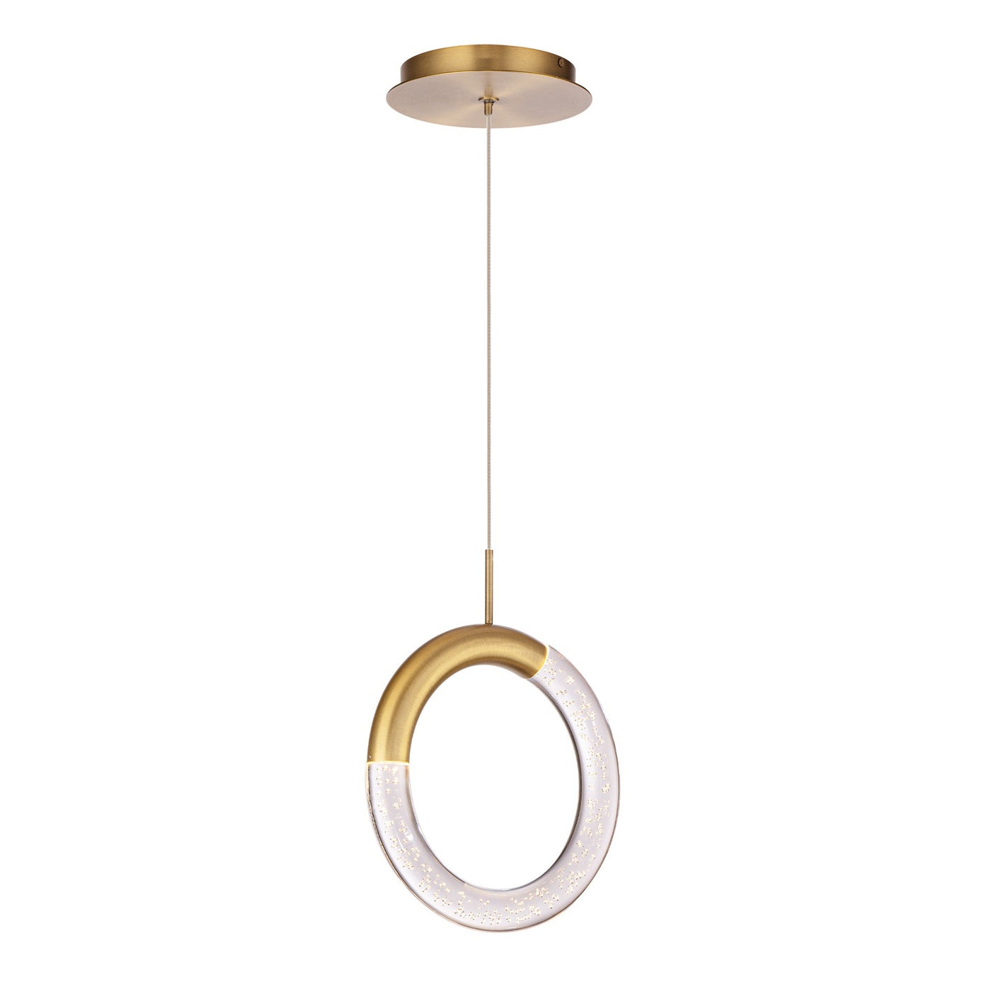 ##Antique Hardware## Ringlet LED Pendant