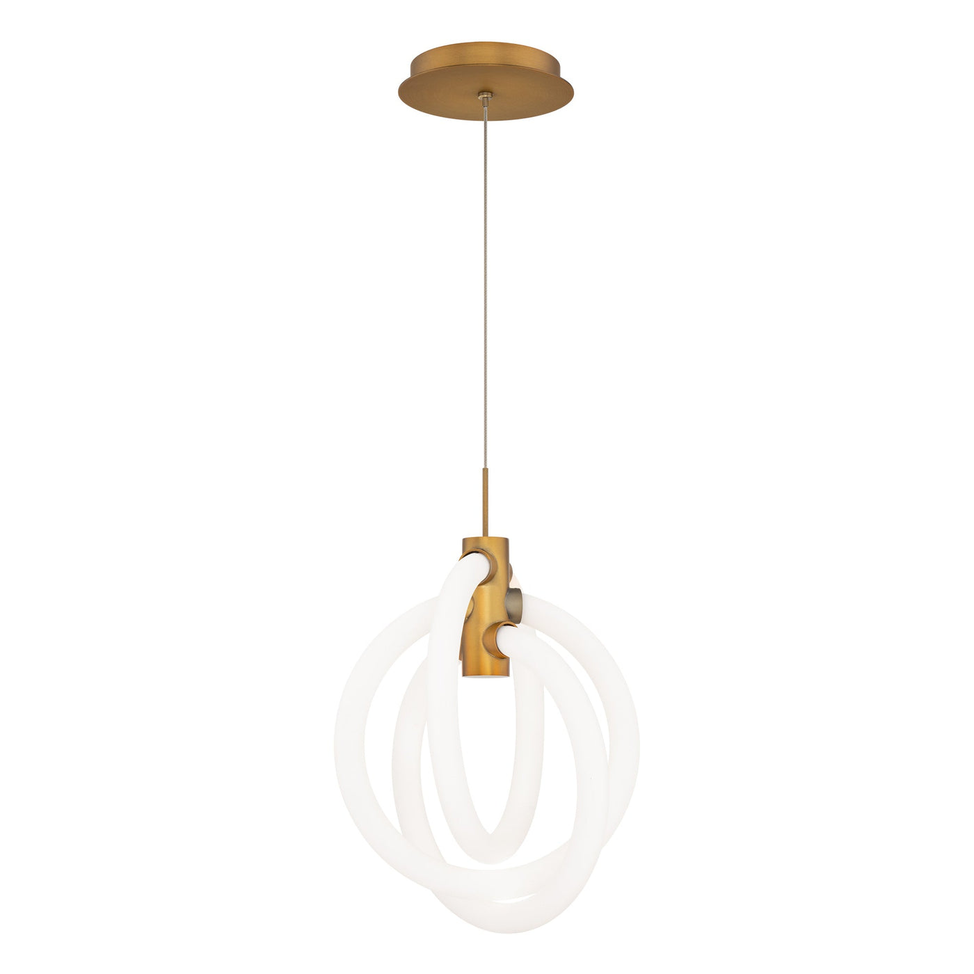 ##Antique Hardware## Knot LED Pendant