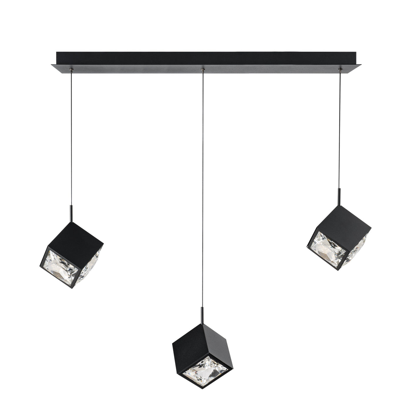 ##Antique Hardware## Ice Cube Multi-Light 4-CCT Pendant