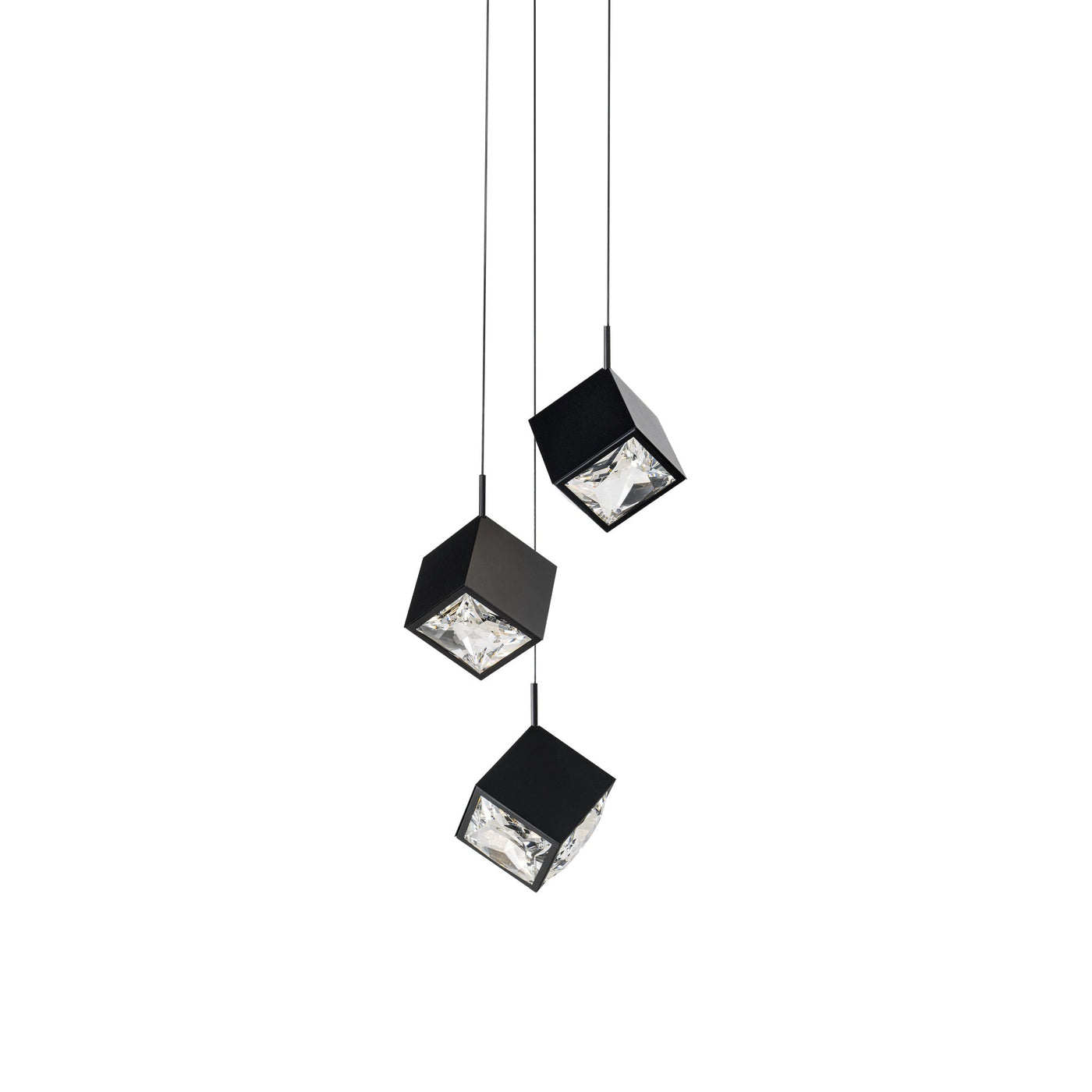 ##Antique Hardware## Ice Cube Multi-Light 4-CCT Pendant