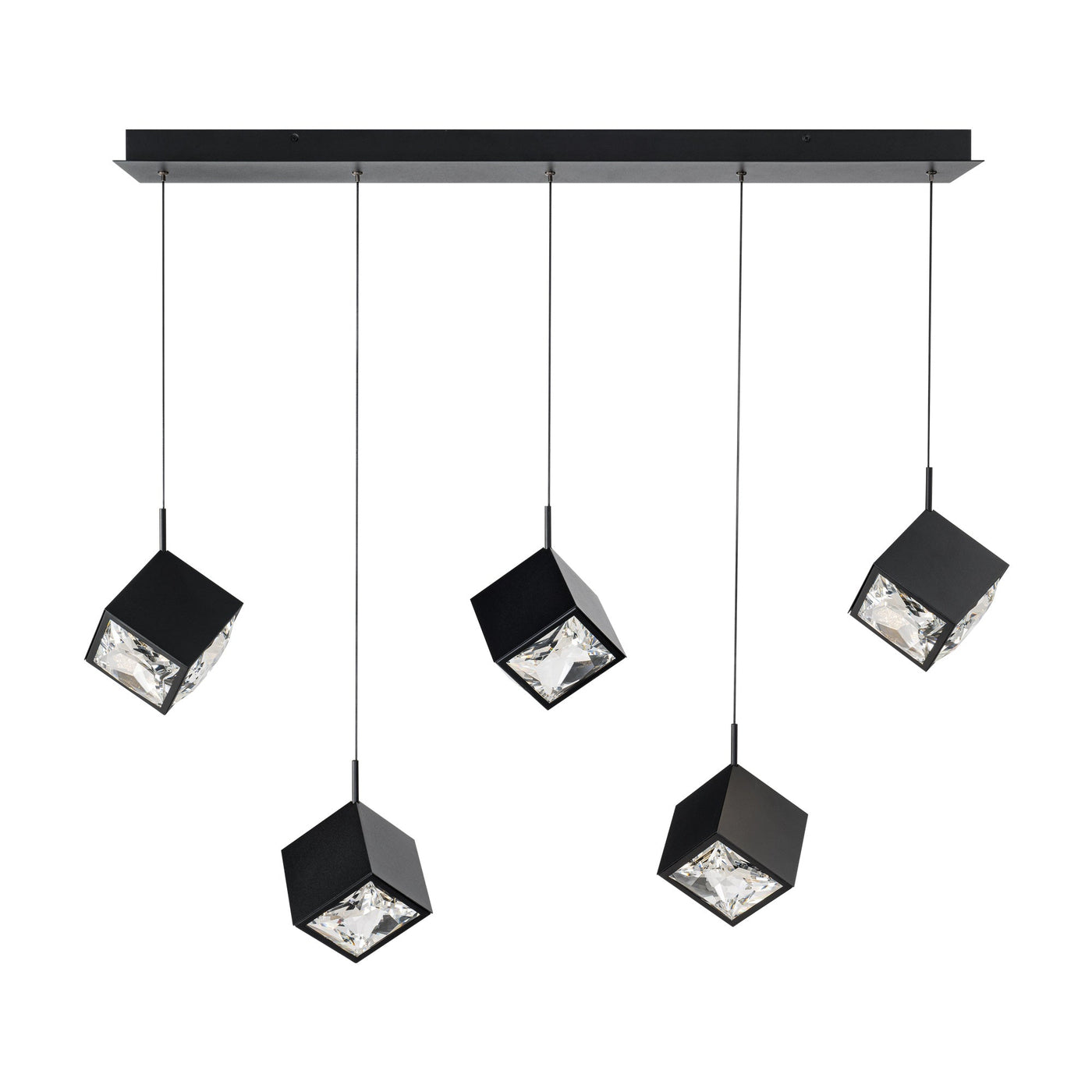 ##Antique Hardware## Ice Cube Multi-Light 4-CCT Pendant