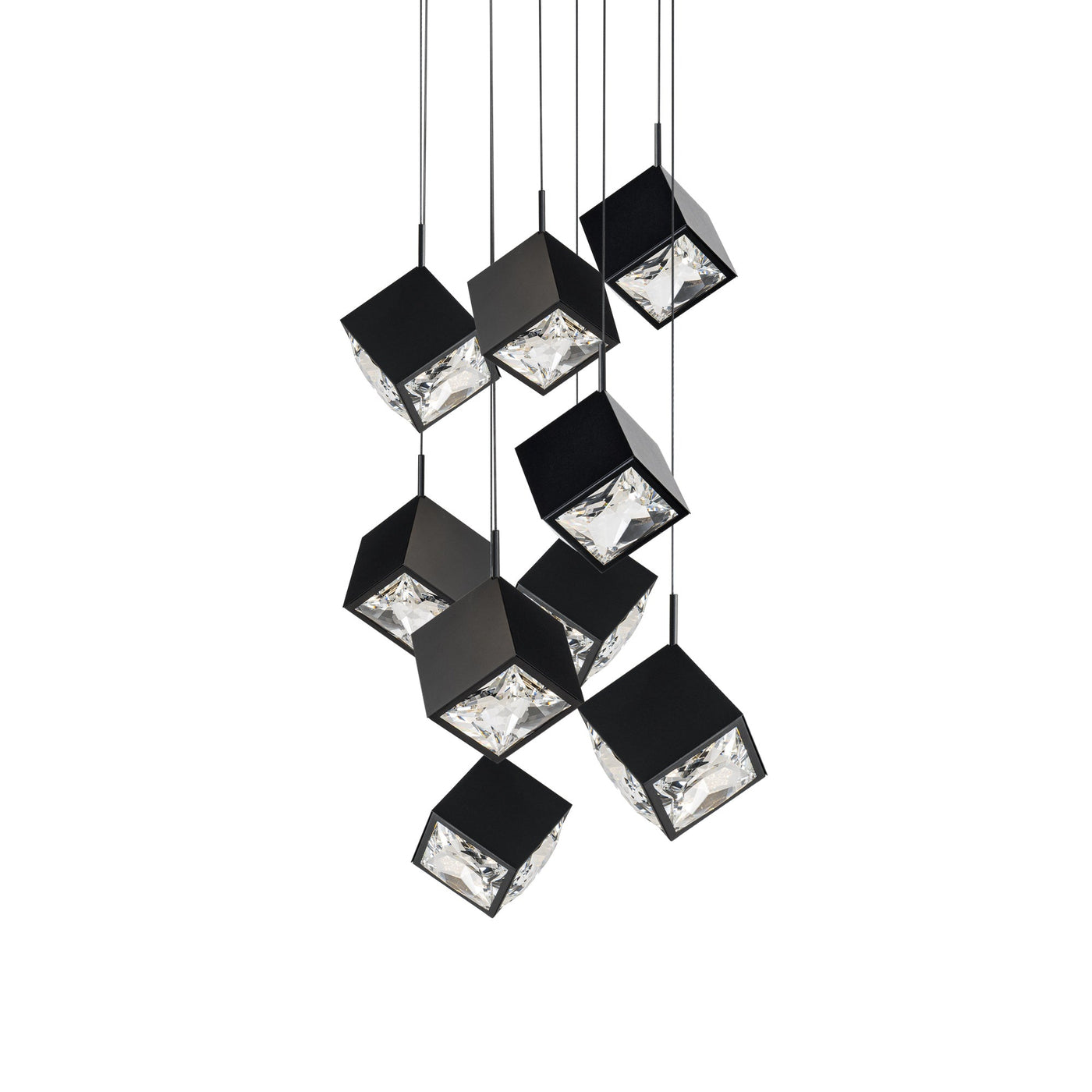 ##Antique Hardware## Ice Cube Multi-Light 4-CCT Pendant