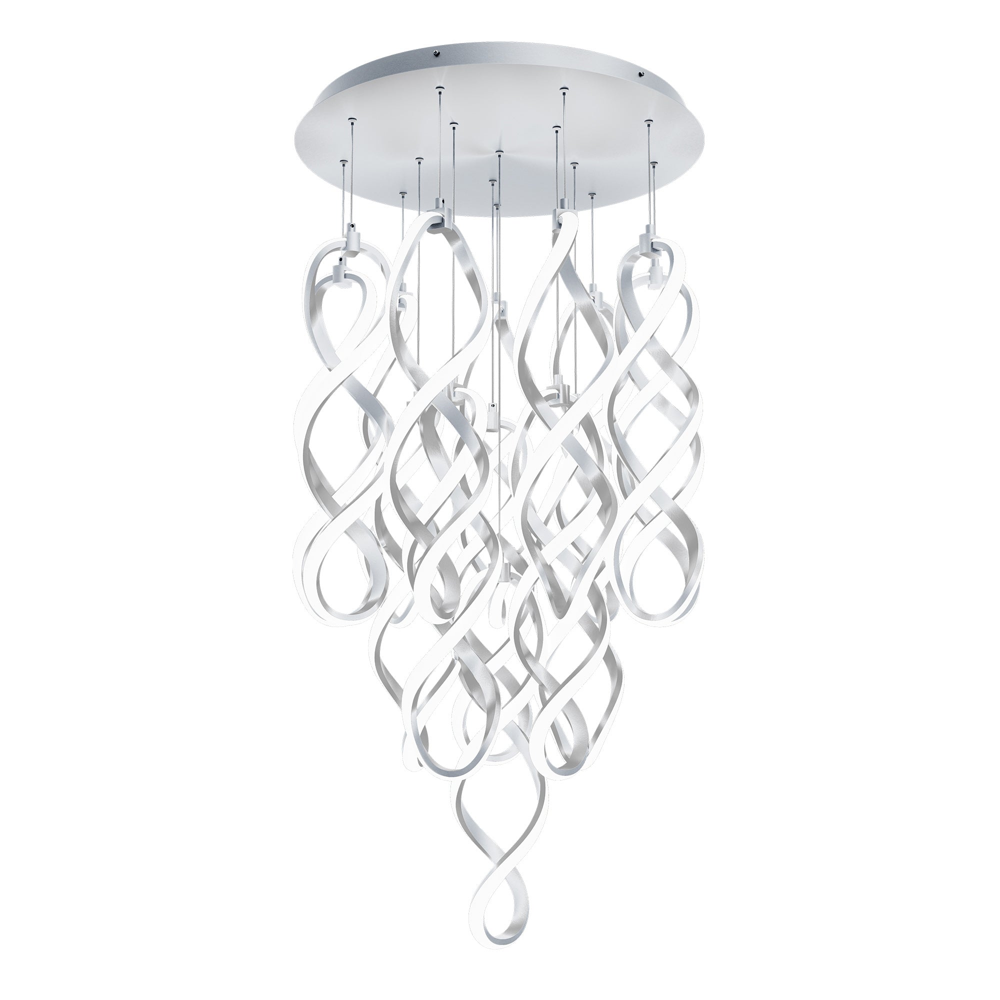 Intermac Pendant Interlace Multi-Light 4-CCT Pendant – Antique Hardware Supply