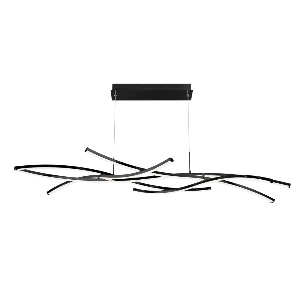 ##Antique Hardware## Divergence LED Linear Chandelier