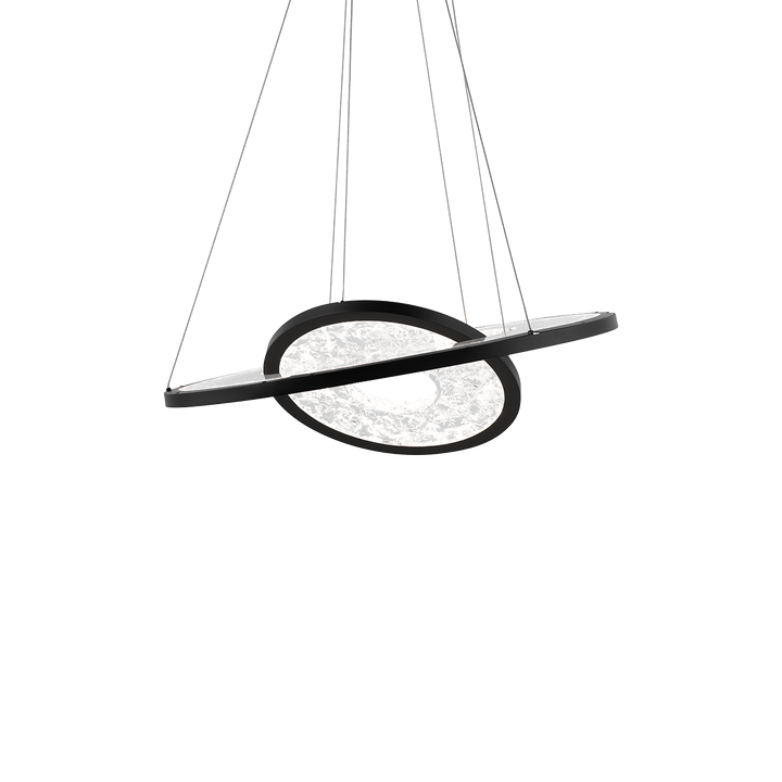 Jupiter Chandelier Ceiling Light LED 27 inch Black