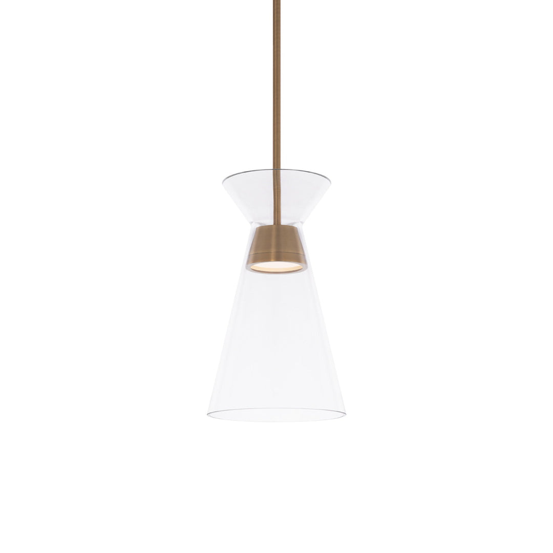 ##Antique Hardware## Chandra LED Mini Pendant