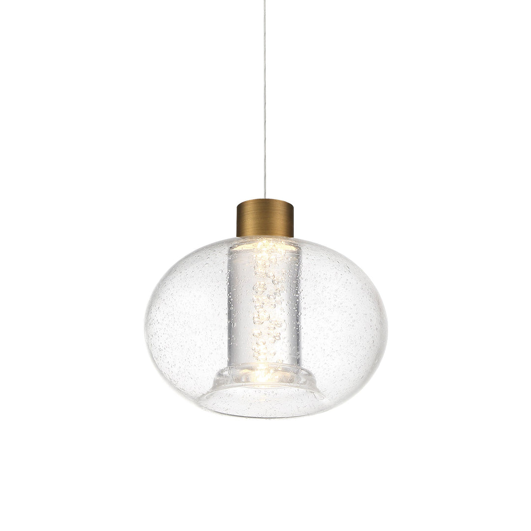 ##Antique Hardware## Crater LED Mini Pendant
