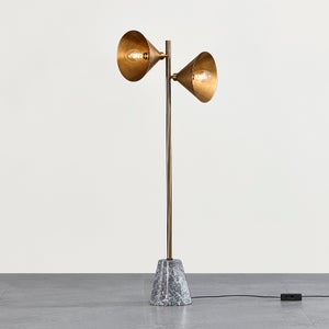 ##Antique Hardware## Bash Floor Lamp