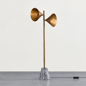 ##Antique Hardware## Bash Floor Lamp