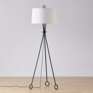 ##Antique Hardware## Santa Monica Floor Lamp