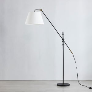 ##Antique Hardware## Navin Floor Lamp