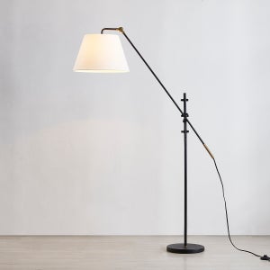 ##Antique Hardware## Navin Floor Lamp