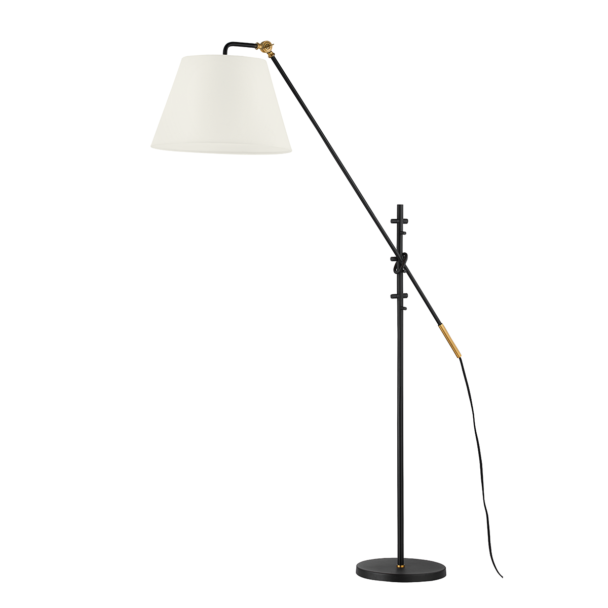 ##Antique Hardware## Navin Floor Lamp